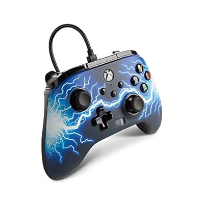 PowerA Enhanced Wired Controller for Xbox Series X|S - Arc Lightning, Officially Licensed for Xbox