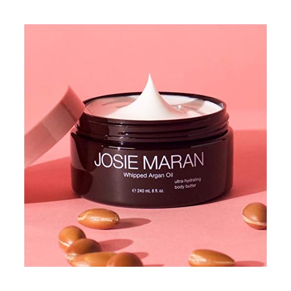Josie-Maran-Whipped-Argan-Oil-Body-Butter-Immediate-Lightweight-and-Long-Lasting-Nourishment-to-Soften-and-Hydrate-Skin-240ml80oz-Unscented Josie Maran Whipped Argan Oil Body Butter - Immediate, Lightweight, and Long-Lasting Nourishment to Soften and Hydrate Skin (240ml/8.0oz, Unscented)