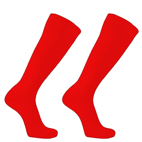 Image of DOOVID Casual Knee High Socks for Women Tube Socks Elasticity Athletic Socks Thin Stripe Knee High Stockings