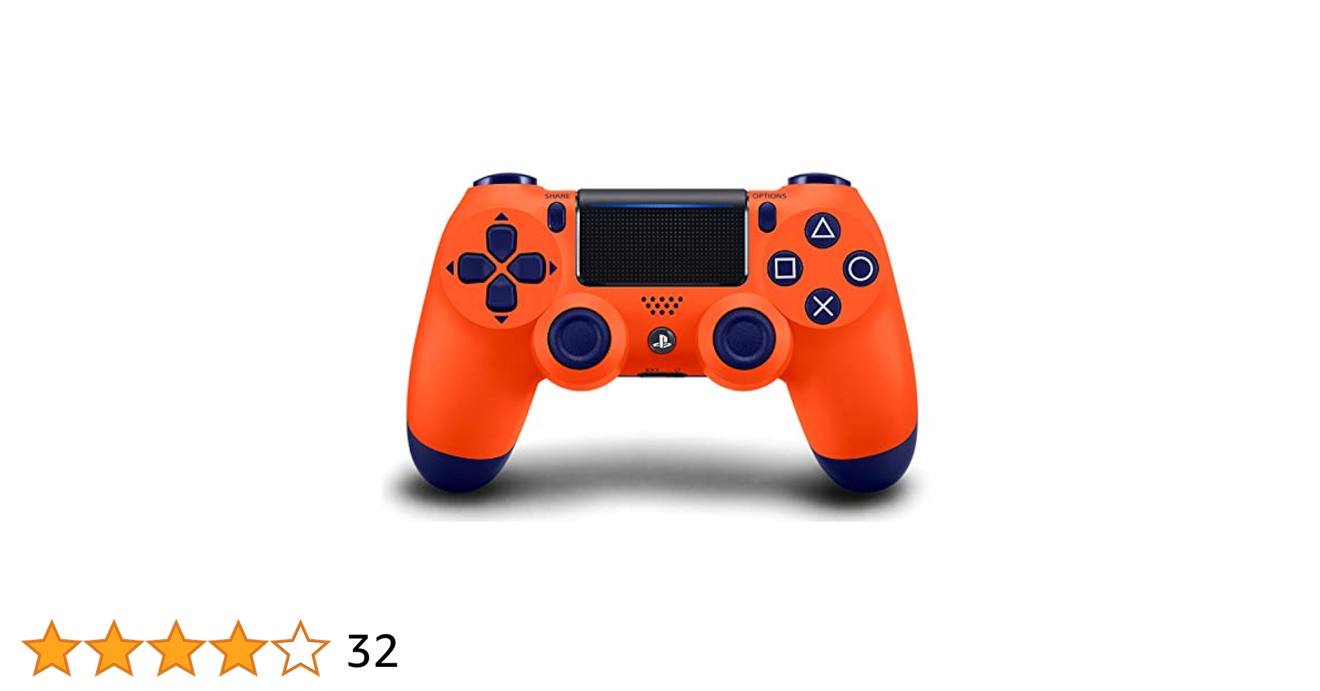 PlayStation4 - PS4 デュアルショック4 サンセットオレンジ PlayStation®4用 ワイヤレスコントローラー（DUALSHOCK®4）ゲオ