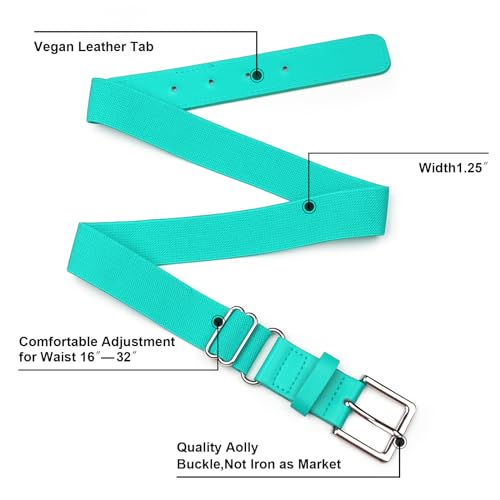 UnFader Youth Adult Baseball Socks and Belts Combo, Adjustable Elastic Softball Belts and Socks for Boys Mens and Grils2