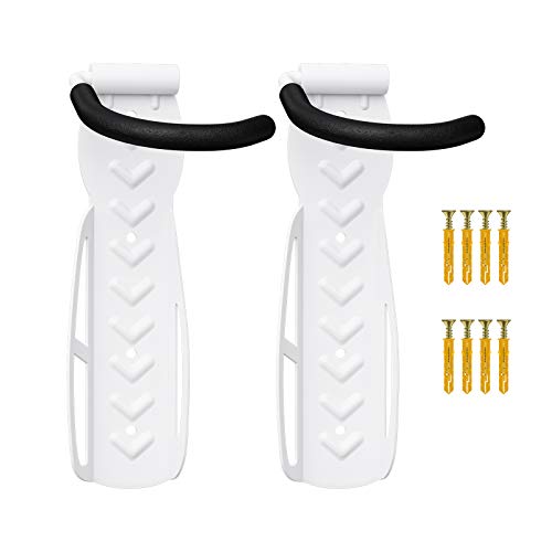 Wellgro, 2 supporti da parete per bicicletta, in