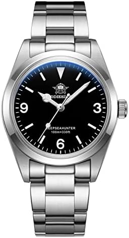 ADDIEDIVE 36mm Stainless Steel Diver Quartz Analog Watch for Men ...
