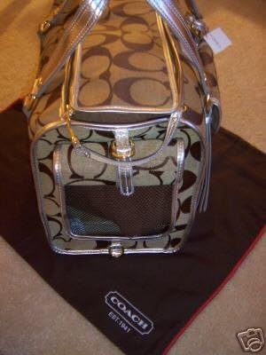 coach dog bag