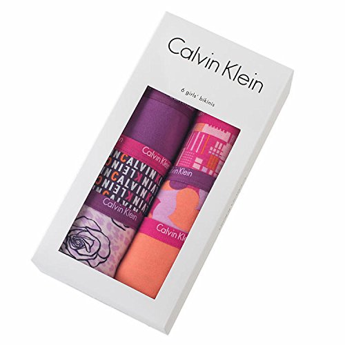 Calvin Klein Girls Graphic 6PK Bikini Panty (M)2