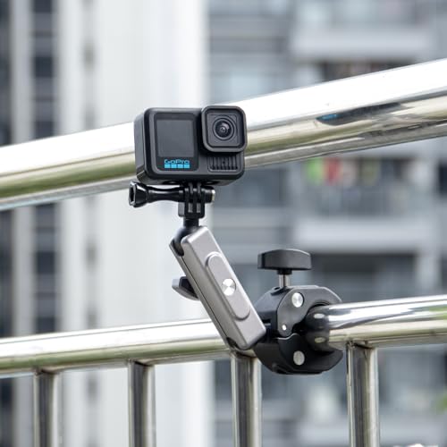 Image of HSU Magic Arm Clamp Double Ball Head Adapter 360 Handlebar Mount