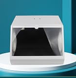 GYKOZY Aspiratore di polveri a LED per Laboratorio odontotecnico - Cabina di sabbiatura a Doppia Uscita con Filtro e Design Anti-Goccia, minimizza l;Esposizione alla Polvere per lappatura e Incisione