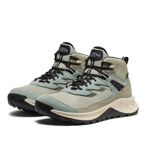 Image of KEEN Women's Hightrail Mid Height Durable Lightweight Breathable Leather Waterproof Hiking Boots