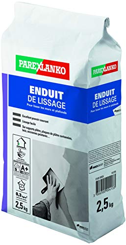 Parexlanko - Enduit de Lissage - Blanc - Lissage et surfaçage des murs...