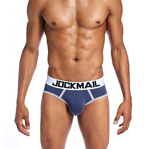 JOCKMAIL 2PCS/Pack Mens Open Back Briefs Bottomless Underwear Low Waist Mens Assless Men's Backless Briefs3