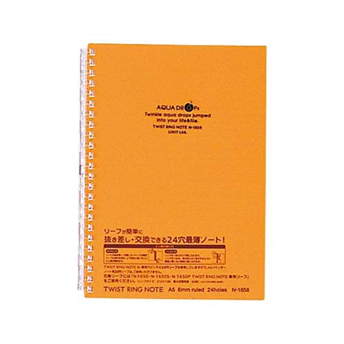 Support de bureau Lihit Lab orange 21x15 cm pour organiser votre espace de travail
