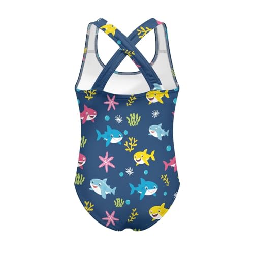 Image of Kids One Piece Swimsuit for Girls 5-14 Years Old Pretty Secure and Comfortable
