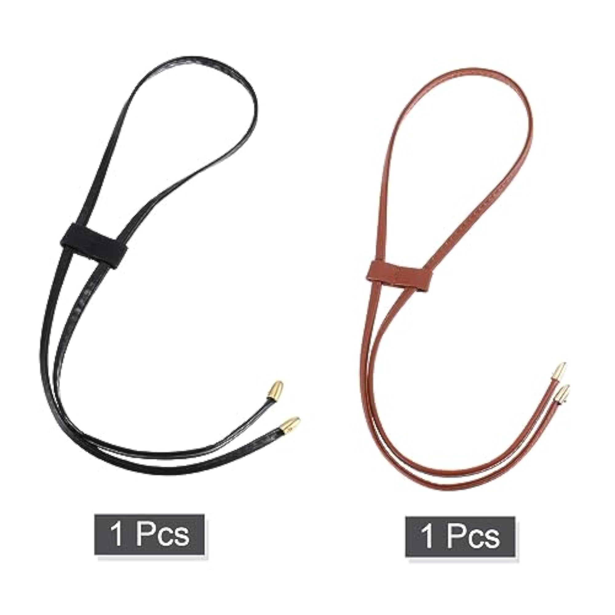 PU Leather Drawstring Bag, Detachable Pull Handle