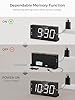 Alarm Clock for Bedroom, 2 Alarms Loud LED Big Display Plug in Simple Basic Digital Clock with USB Charging Port, Adjustable Volume, Dimmable, Snooze for Deep Sleepers Kids Elderly Home Office #5