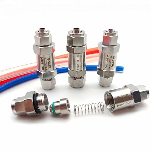 Clapet anti-retour hexagonal résistant pour bloquer le reflux 8x6