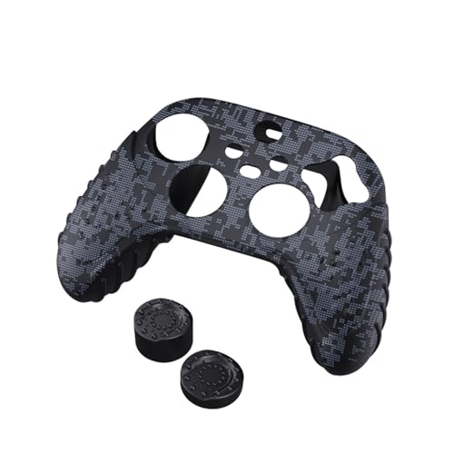 Capa de silicone para gamepad com tampa adequada para XBOX Series X, XBOX Series X Controlador sem f