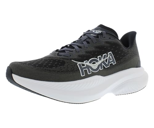 Preisvergleich Produktbild HOKA ONE ONE Mach 6 Herrenschuhe, Schwarz / Weiß, 42.5 EU