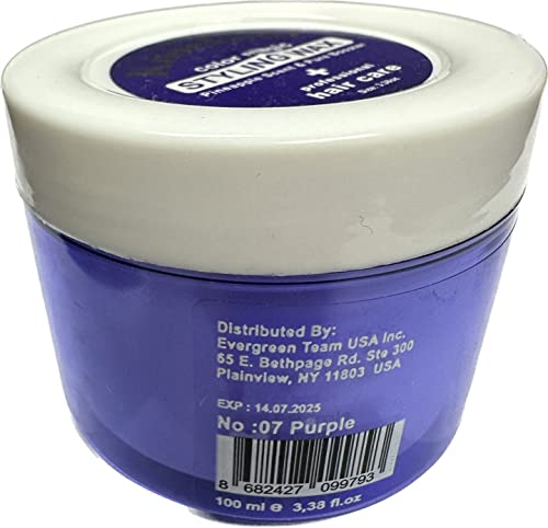 Cera para Peinar Color Morado Knockout miniatura 3