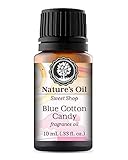 Blue Cotton Candy Fragrance Oil Sweet 10ml for Slime Scents, Diffuser Oils, Making Soap, Candles,...