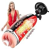 SFAFT Måștūrvådôr Måșçülìňôș Electrico Ŝūççìôň Calèntado Måșåjëådôr Hómbre Automático Mäšeür Real 3 Đ ORāL Cửp Tèngå, VìЬrådôr Måșåjèådôr Māştừrbádøres para Hombres Sèxó Jừgừètểs Sèsxừálès Ādừltós