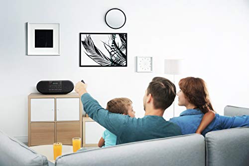 Panasonic RX-D552E-K CD Boom Box (Digitalradio DAB+, UKW, CD Player, USB, Bluetooth, Netz- und Batteriebetrieb) schwarz