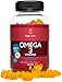 VITAYUMMY Orsetti gommosi Omega 3, gusto limone | Integratori vitaminici vegani, naturali e senza gelatina per bambini e adulti | Grassi sani di alghe | 60 caramelle gommose, fornitura per 1 mese
