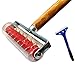 Produktbild Stachelwalze 150 x 500 mm, Stachelroller, Perforierwalze, Nagelroller, Igelwalze, Tapetenigel zum Perforieren von Tapeten (Stachelwalze + Farbschaber)