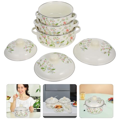 Mini casseroles en émail pour réunions gourmandes et tablées de fête - 8