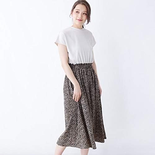 Amazon Co Jp グローブ Grove テレコレオパードドッキングワンピース 03 L ブラック 119 服 ファッション小物