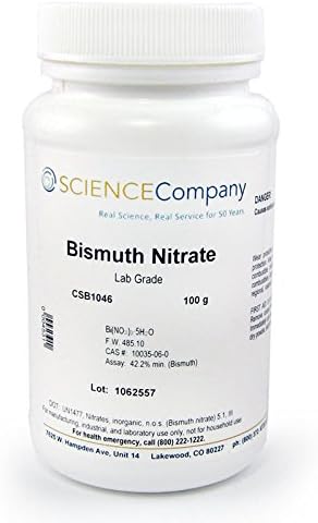 The Science Company NC-1483, Bismuth nitrate, 100g