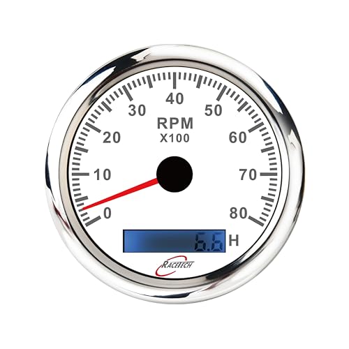 RACETECH 85mm 3-3/8C` ^R[^[ 8000RPM A[[^[t h 7F LED zCgtFCX  gbN fB[[ GW } {[g bg[^[p