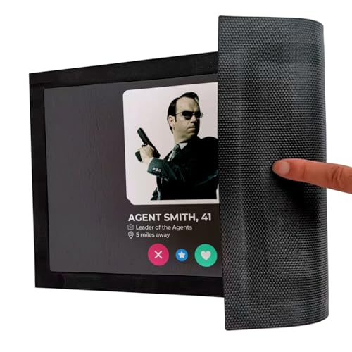 Paillasson noir Agent Smith cadeau original pour pendaison créative