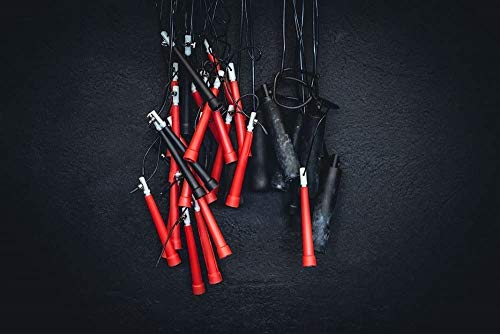 Wod Wear Adjustable Speed Cable Jump Rope, Red #TOP4