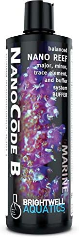 brightwell aquatics abancb250 nanocode B Liquid 盐水 conditioners 适用于水族箱241 gram