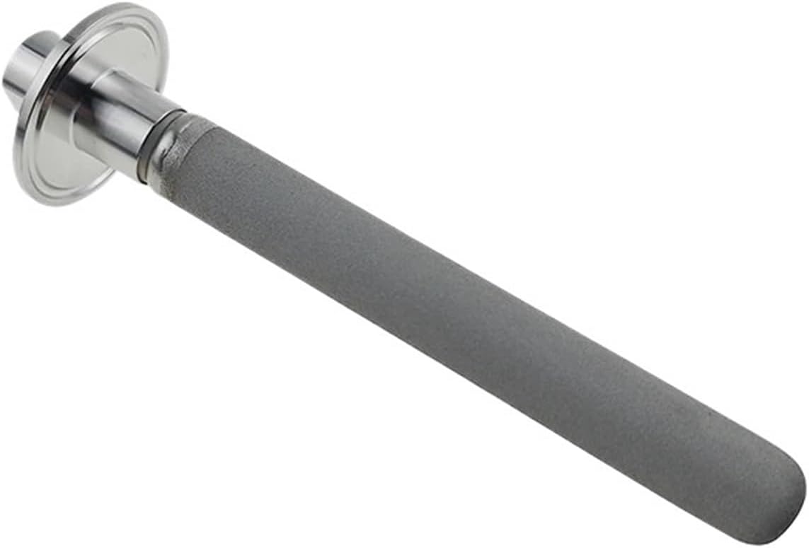 1.5"Tri Clamp to 1/4" NPT/BSPT Female Carbonation Stone Stainless Steel Beer Carbonation Stone Aeration Homebrew Filter Element(100mm,BSPT)