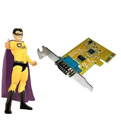 Sunix Set 10 Carte PCIe Porta RS-232 Serie Db9 ser6427 a Sun 039 g9 N Low Profile