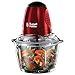 Produktbild Russell Hobbs Desire Mini-Zerkleinerer (Ein-Hand-Bedientaste, Glasbehälter inkl. Deckel, Gemüsezerkleinerer, elektrischer Multi- & Universalzerkleinerer für Gemüse, Obst und Fleisch 20320-56)