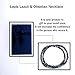 Auras by Osiris Black Obsidian and Lapis Lazuli Necklace – Handmade Healing Crystal Jewelry for Men and Women – Protection and Energy Gift