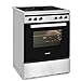 Produktbild Exquisit Standherd EHI 60-3.1 Inox | Elektro-Standherd | Induktion-Kochfeld | 65 Liter Garraum | edelstahl