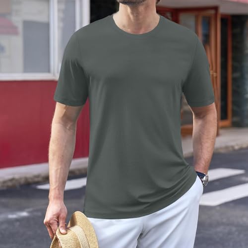 Cotton Short Sleeve Men's Summer Basketball Tee Casual Tops