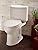 TOTO CST454CUFG#01 Drake II 1G Two-Piece Elongated 1.0 GPF Universal Height Toilet with CEFIONTECT, Cotton White