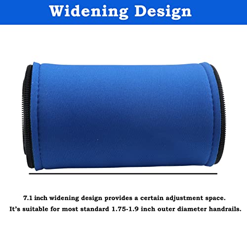 Ginchain Pool Handrail Cover, Slip Resistant Zippered Hand Grip Rail Cover, Safety Rail Grip Sleeve for Inground Swimming Pool Hand Railing Cover(8 feet, Royal Blue) by Ginchain - Image 5