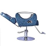 2. Altura y ángulo ajustables: la silla de salón giratoria de 360 ​​grados Stylist está equipada con una bomba hidráulica resistente, que se puede ajustar en altura para adaptarse a clientes de diferentes alturas. 90°-165° ajusta libremente la inclinación para que la columna esté más relajada. Y el reposacabezas se puede ajustar hacia arriba y hacia abajo en tres marchas. Puede satisfacer las necesidades de confort de diferentes alturas.