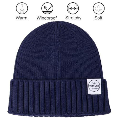 Image of Baby Beanie Toddler Winter Hat Infant Babies Newborn Kids Beanies Knit Hats Girl Boy