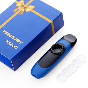 Fansjoy Kazoo Musikinstrument mit 5 Membranen