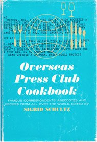 Hardcover Overseas Press Club Cookbook Book