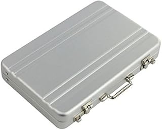 YideaHome カードケース 名刺 ケース 名刺入れ アタッシュケース 型 アルミ合金 高精密 軽量 名刺30枚収納 【全5色】