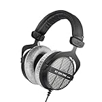 beyerdynamic DT 990 PRO Over-Ear Studio Monitor Headphones - Open-Back Stereo Construction, Wired (80 Ohm, Gray)