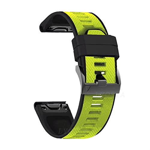 Bracelet montre Garmin Fenix 6X 5X silicone 26mm easyfit sport