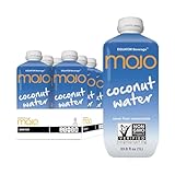 MOJO Coconut Water | Hydration Drink & Sports Drink | Electrolytes Beverage 1043 mg | Vitamin B & C | Hydration Drink for Skin & Body | 33.8 Oz (Pack Of 6)